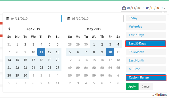 Date filtering function