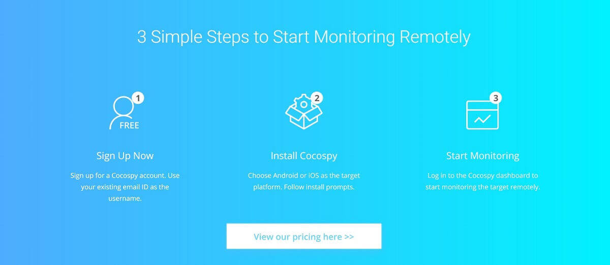 steps to start Cocospy app