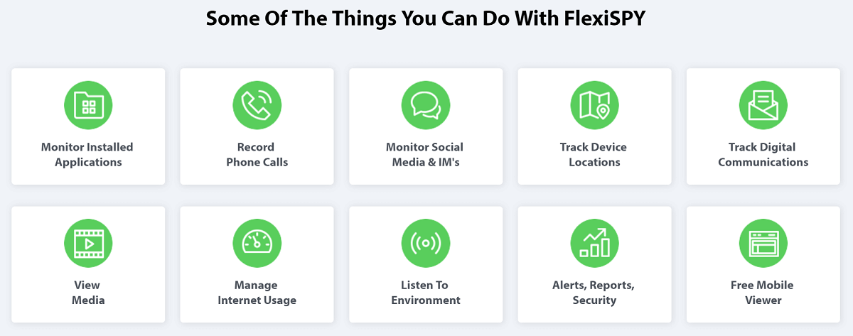 Things You Can Do With FlexiSPY