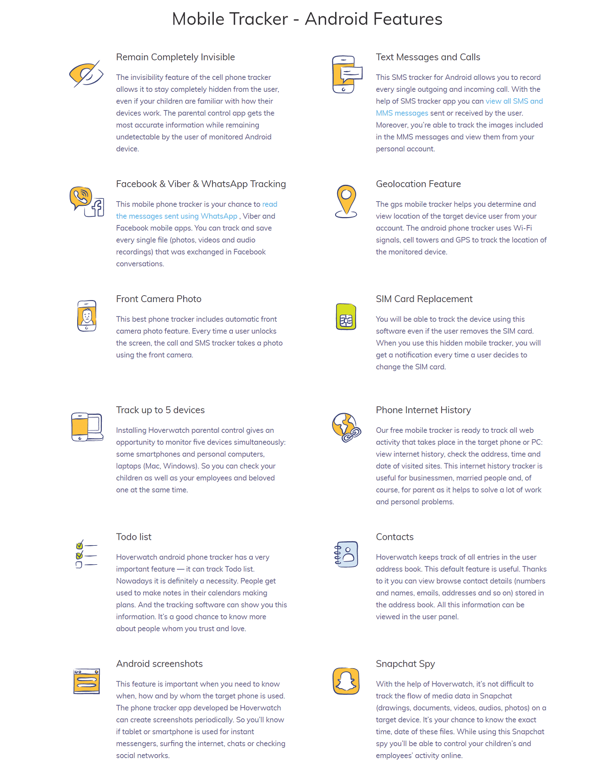 características do relógio voador