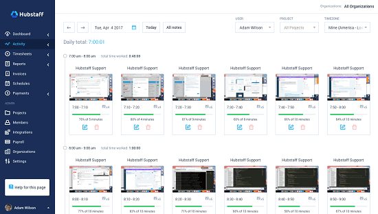 Hubstaff App
