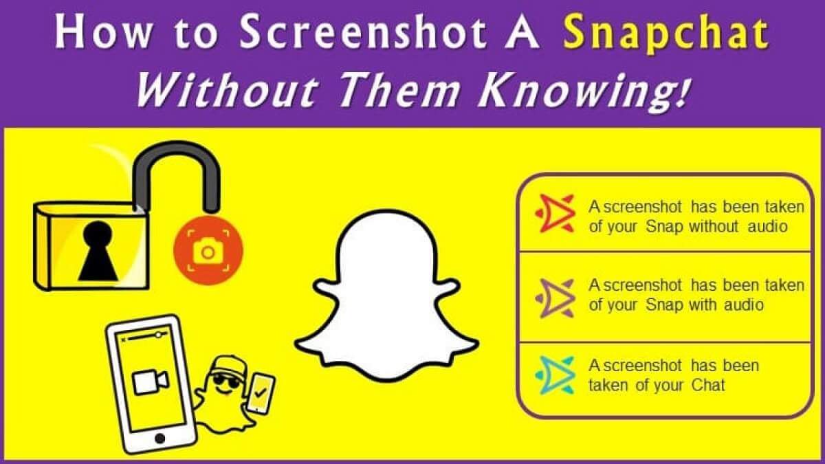 screenshot on snapchat without them knowing