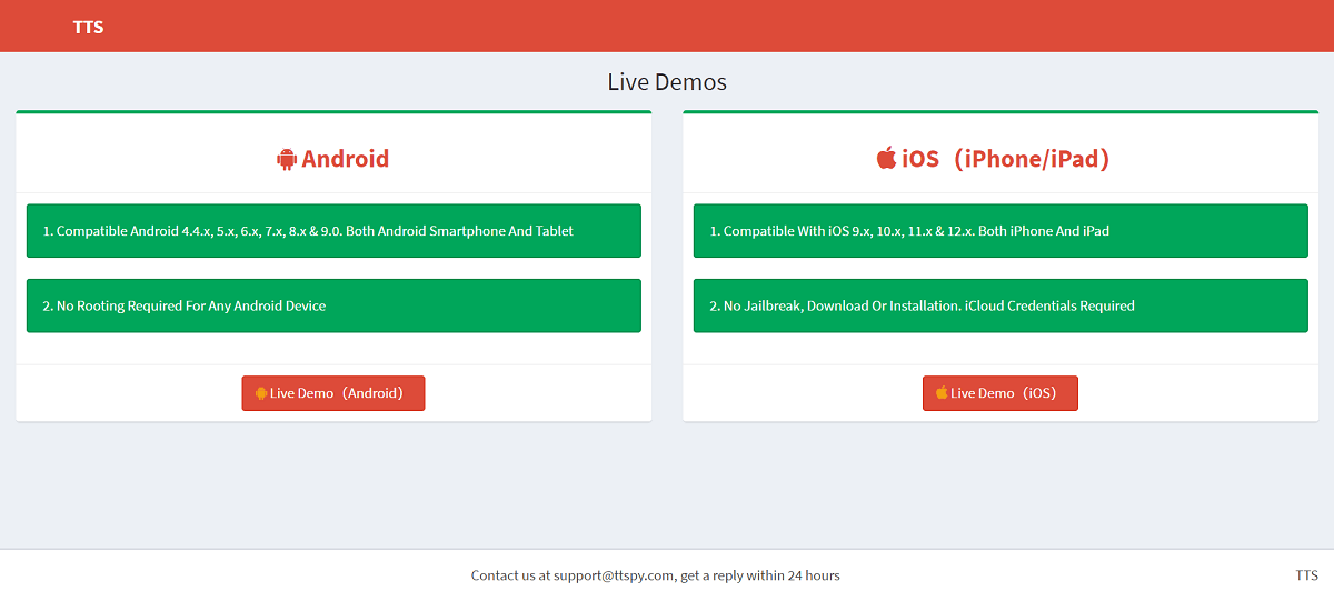 TTSPY demo